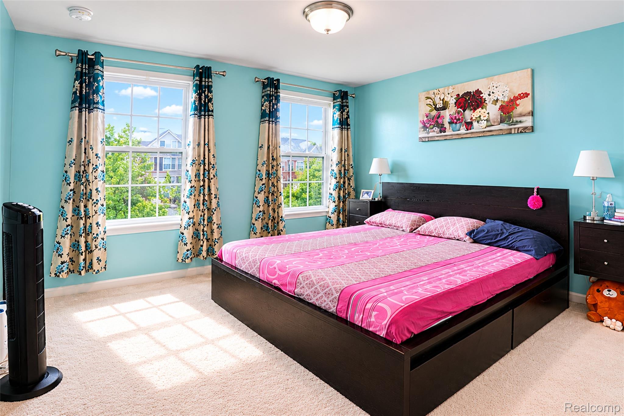 50873 Scarborough Road Canton, MI 48188 - Photo 14 of 33 Bright room featuring light blue walls and neutral carpet flooring
