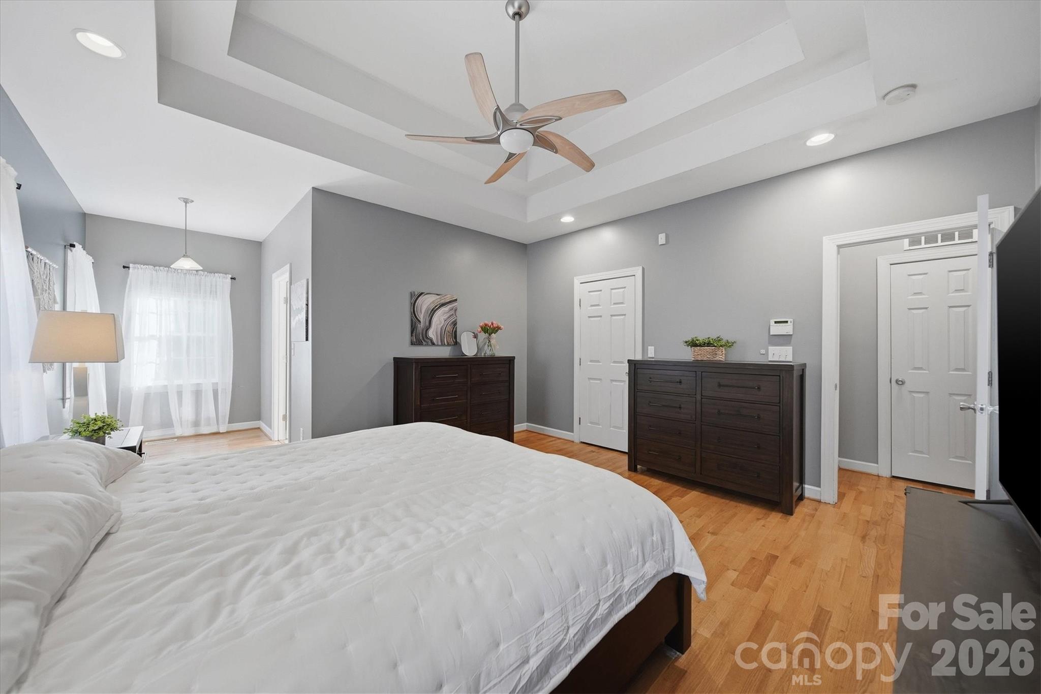 2555 Knox Landing Road Connelly Springs, NC 28612 - Photo 18 of 48 a bedroom with a bed and a dresser