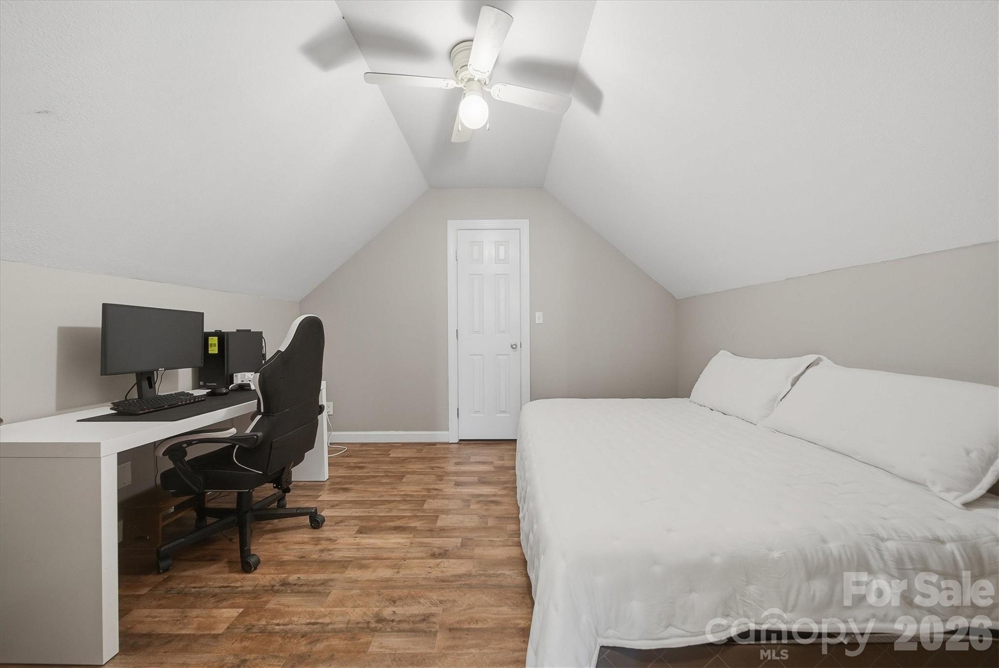 2555 Knox Landing Road Connelly Springs, NC 28612 - Photo 26 of 48 a bedroom with a workspace