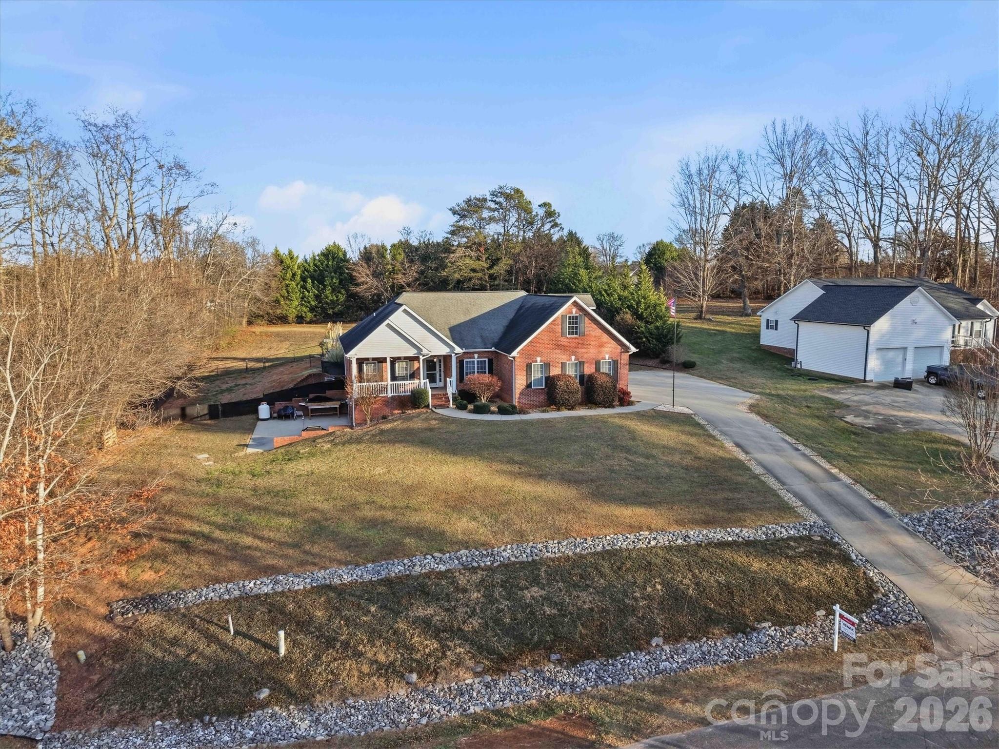 2555 Knox Landing Road Connelly Springs, NC 28612 - Photo 47 of 48 a view of house with outdoor space and sitting area