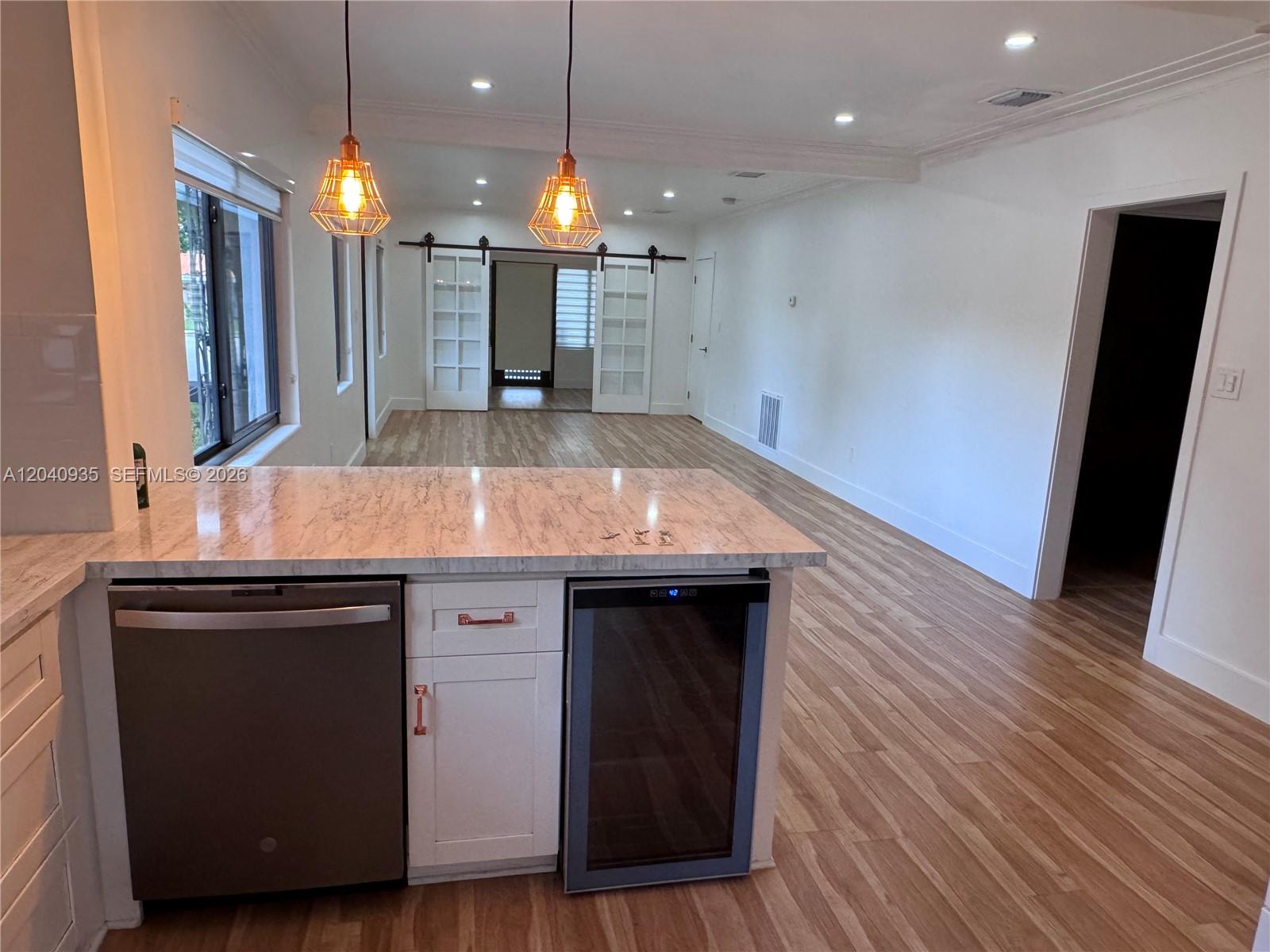 375 Southwest 32nd Road Miami, FL 33129 - Photo 36 of 44 a view of kitchen with wooden floor