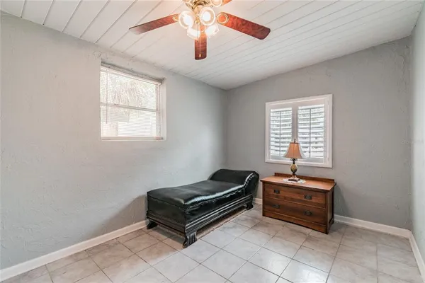 a room with furniture and windows