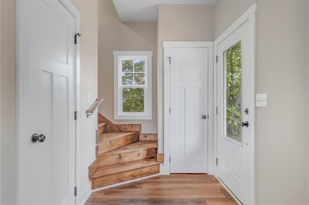 100 Hixville Road Aragon, GA 30104 - Photo 10 of 26 a view of entryway with wooden floor and window