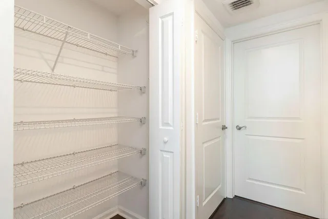 a view of walk in closet