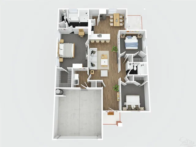 $349,998 | 7917 Twin Lake Drive, Milton, FL 32583