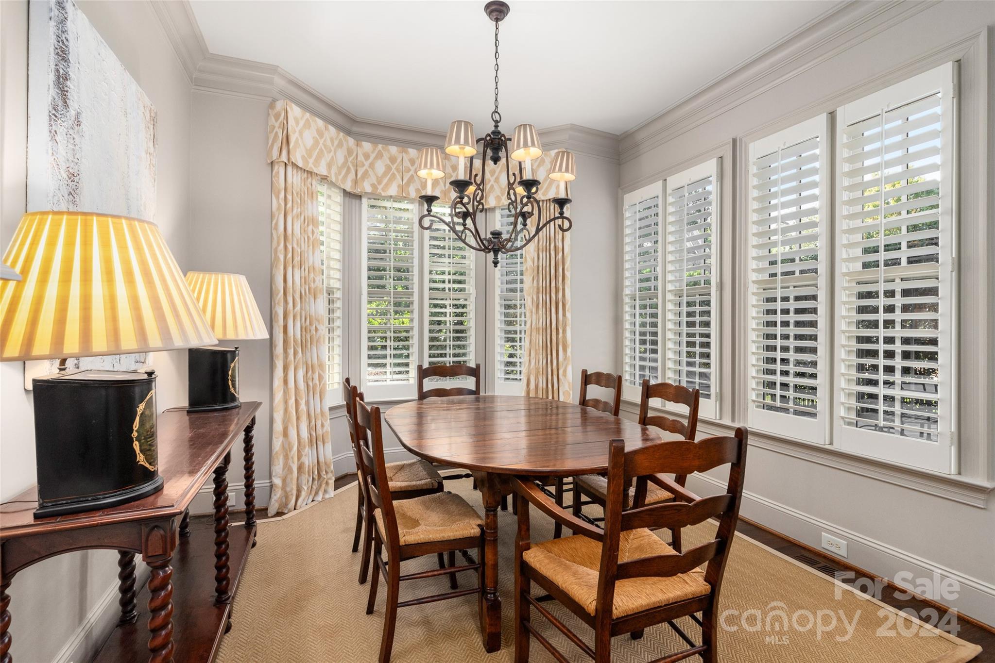 8432 Highgrove Street Charlotte, NC 28277 - Photo 21 of 46 a dining room with furniture and window