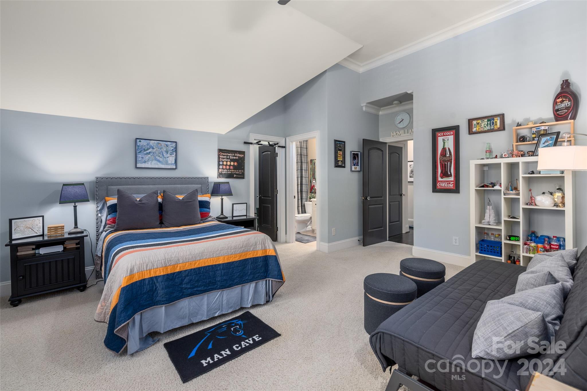 8432 Highgrove Street Charlotte, NC 28277 - Photo 35 of 46 a bedroom with furniture and a couch
