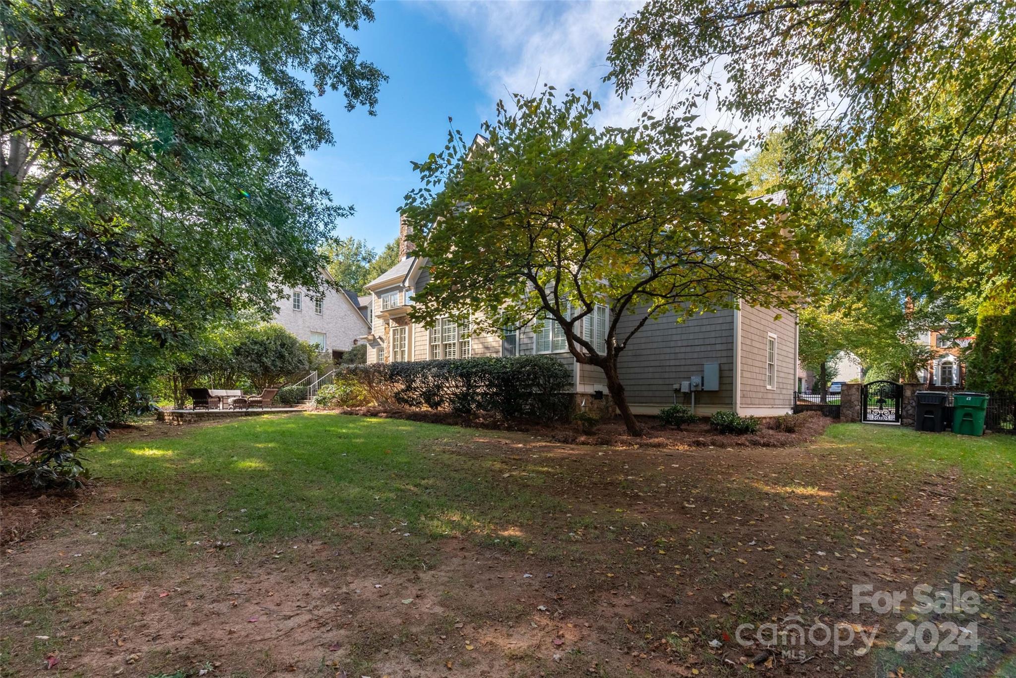 8432 Highgrove Street Charlotte, NC 28277 - Photo 46 of 46 a view of a big yard with large trees