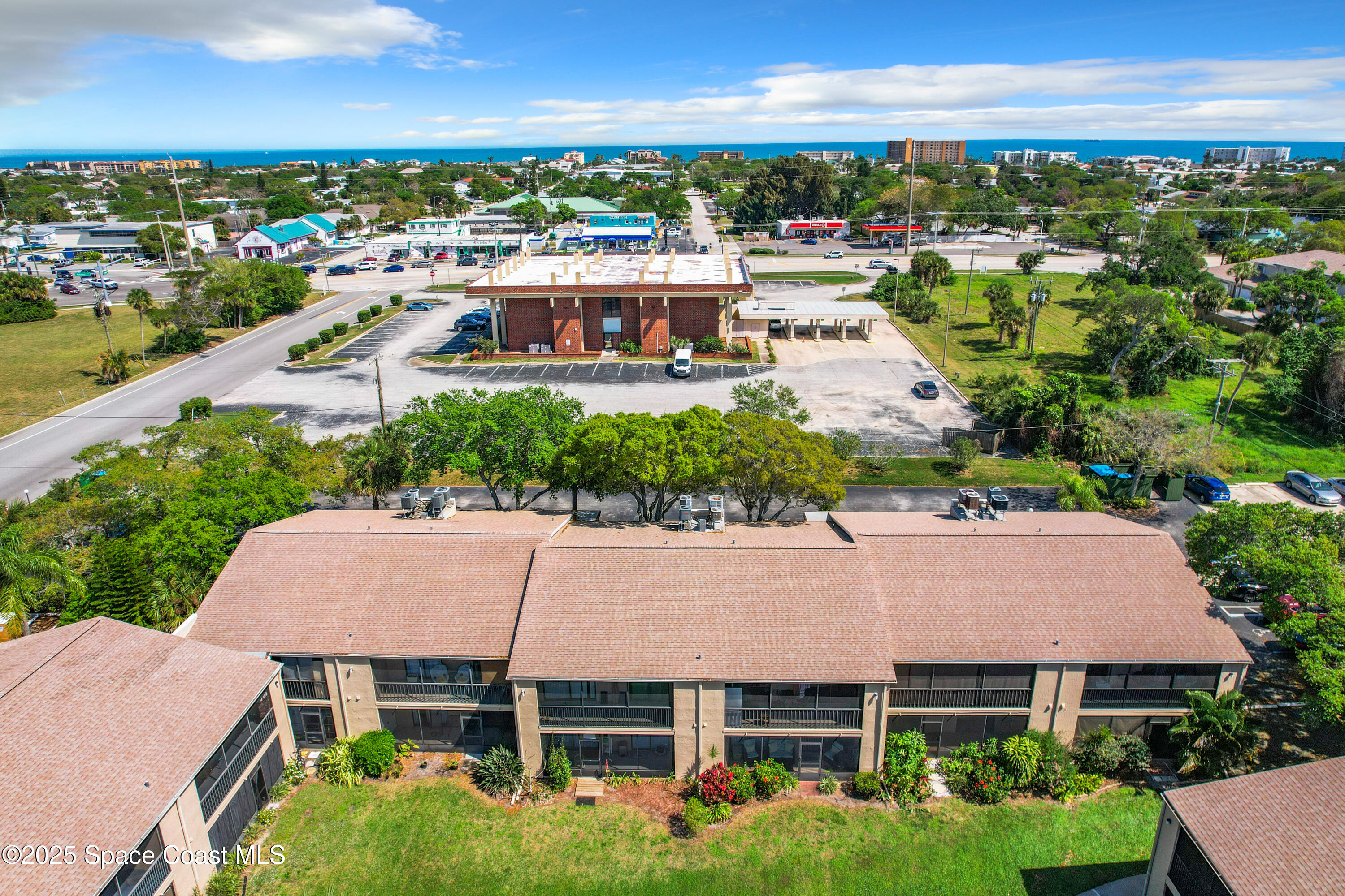 Undisclosed Address Cape Canaveral, FL 32920 - Photo 39 of 45 an aerial view of a house with a garden view