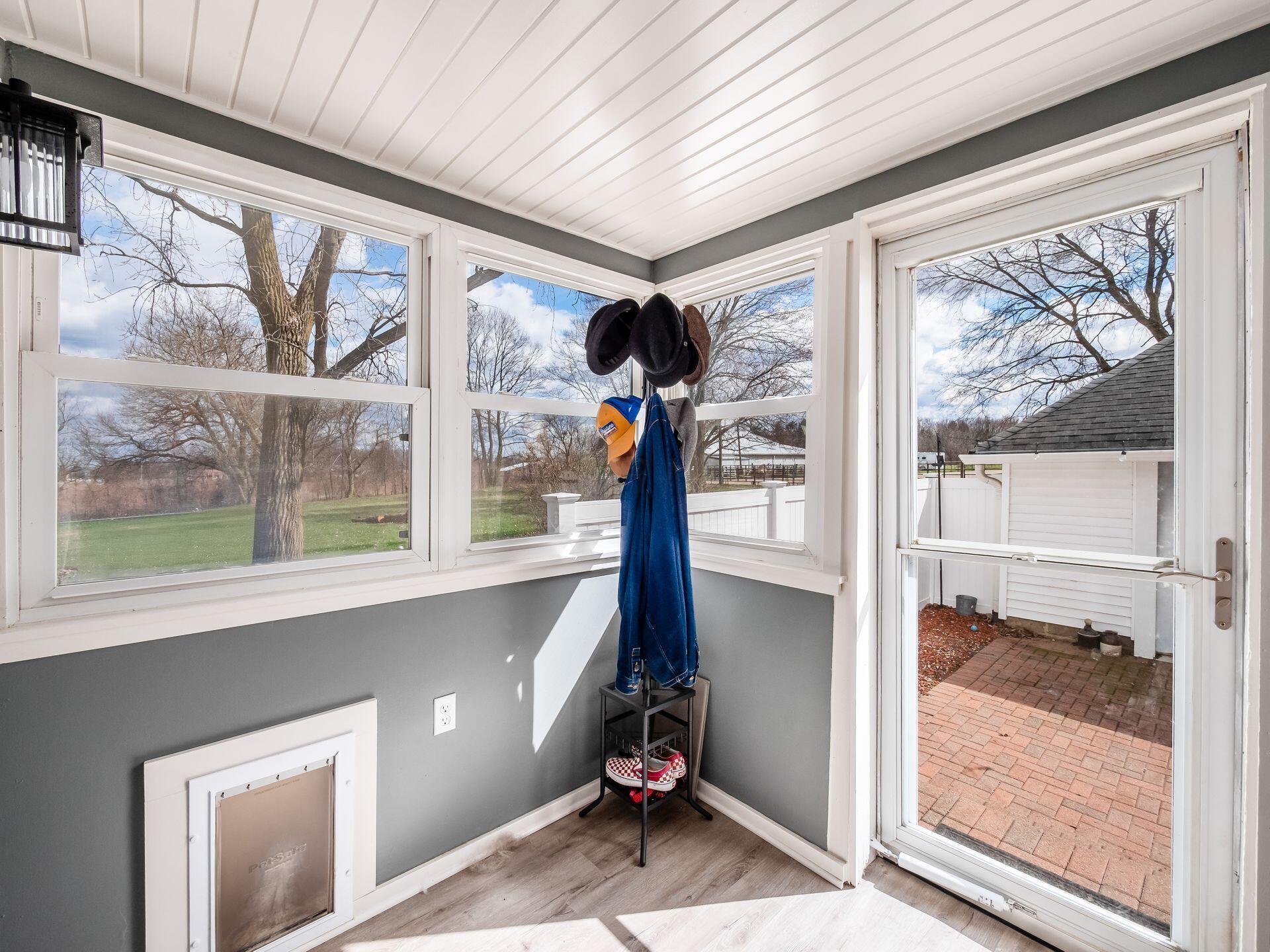 9557 Marysville Road Ostrander, OH 43061 - Photo 25 of 39 a updated mud room that has pet access to dog run