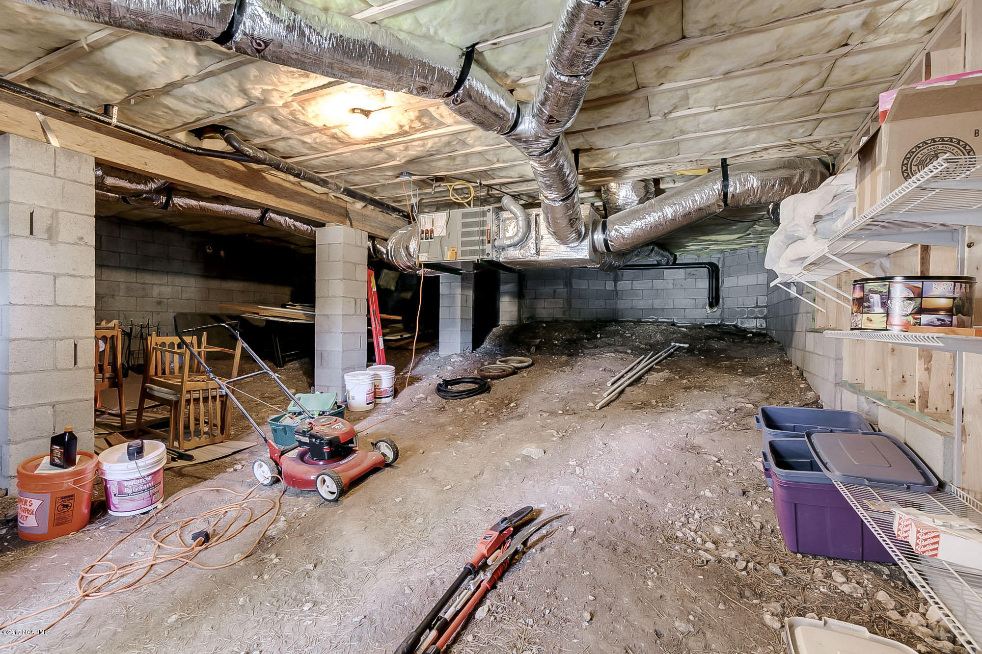 4939 South Pyrite Road Flagstaff, AZ 86005 - Photo 36 of 36 Unfinished Basement