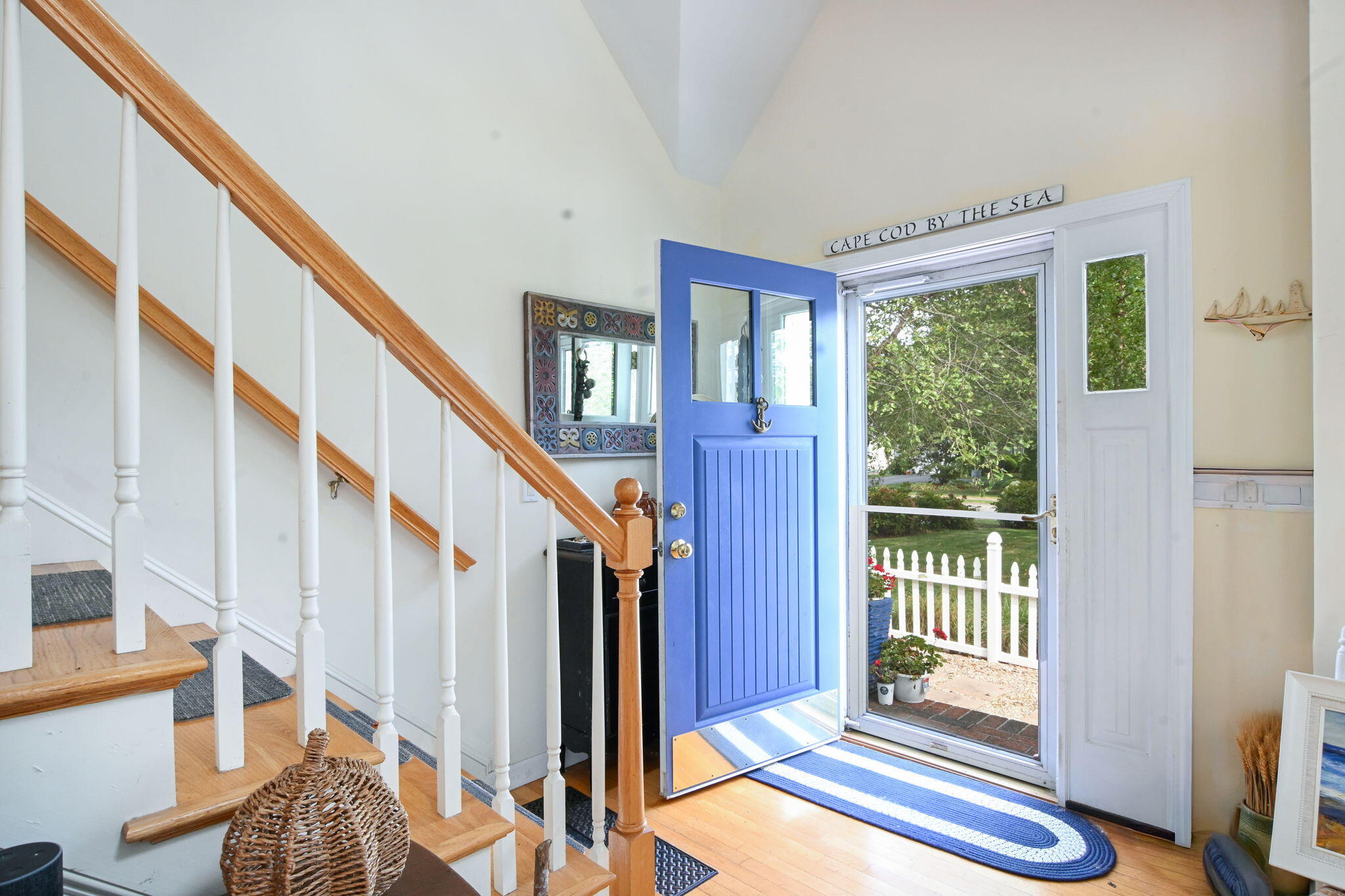 25 Harris Hill Road East Falmouth, MA 02536 - Photo 14 of 37 a view of entryway and hall with wooden floor