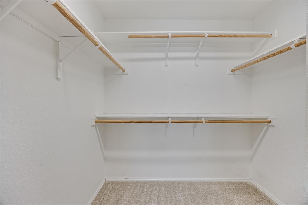 2271 Fieldcrest Drive Rockwall, TX 75032 - Photo 20 of 24 a view of an empty walk in closet