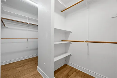 a view of walk in closet
