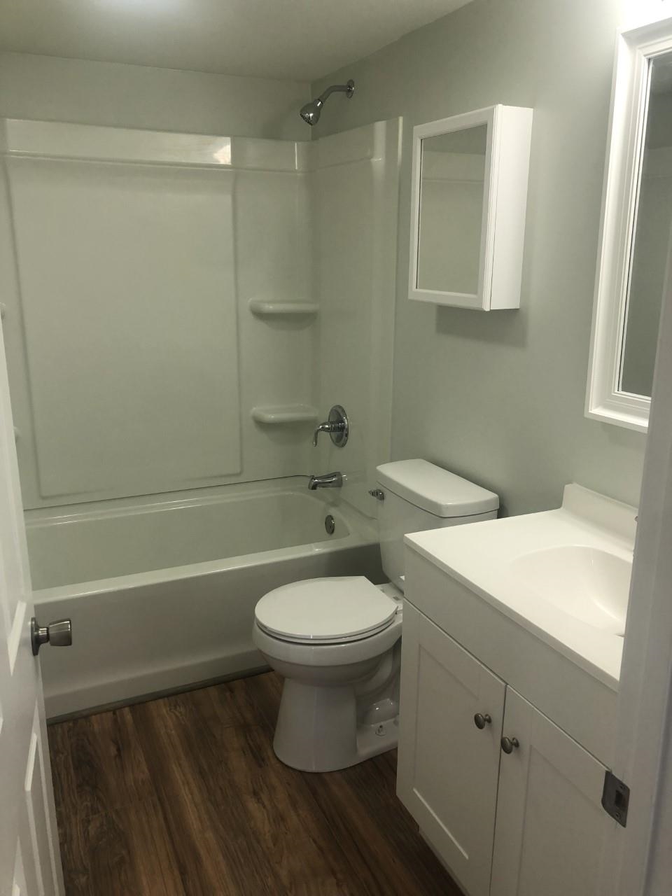 7057 Briery Branch Road Dayton, VA 22821 - Photo 29 of 29 a bathroom with a sink a toilet and shower
