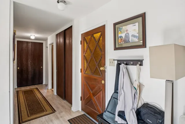 a view of front door