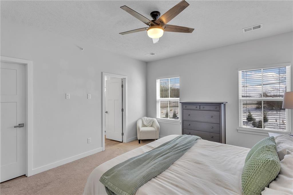 7406 Chestnut Way Gibsonia, PA 15044 - Photo 24 of 42 a bedroom with a bed and a window