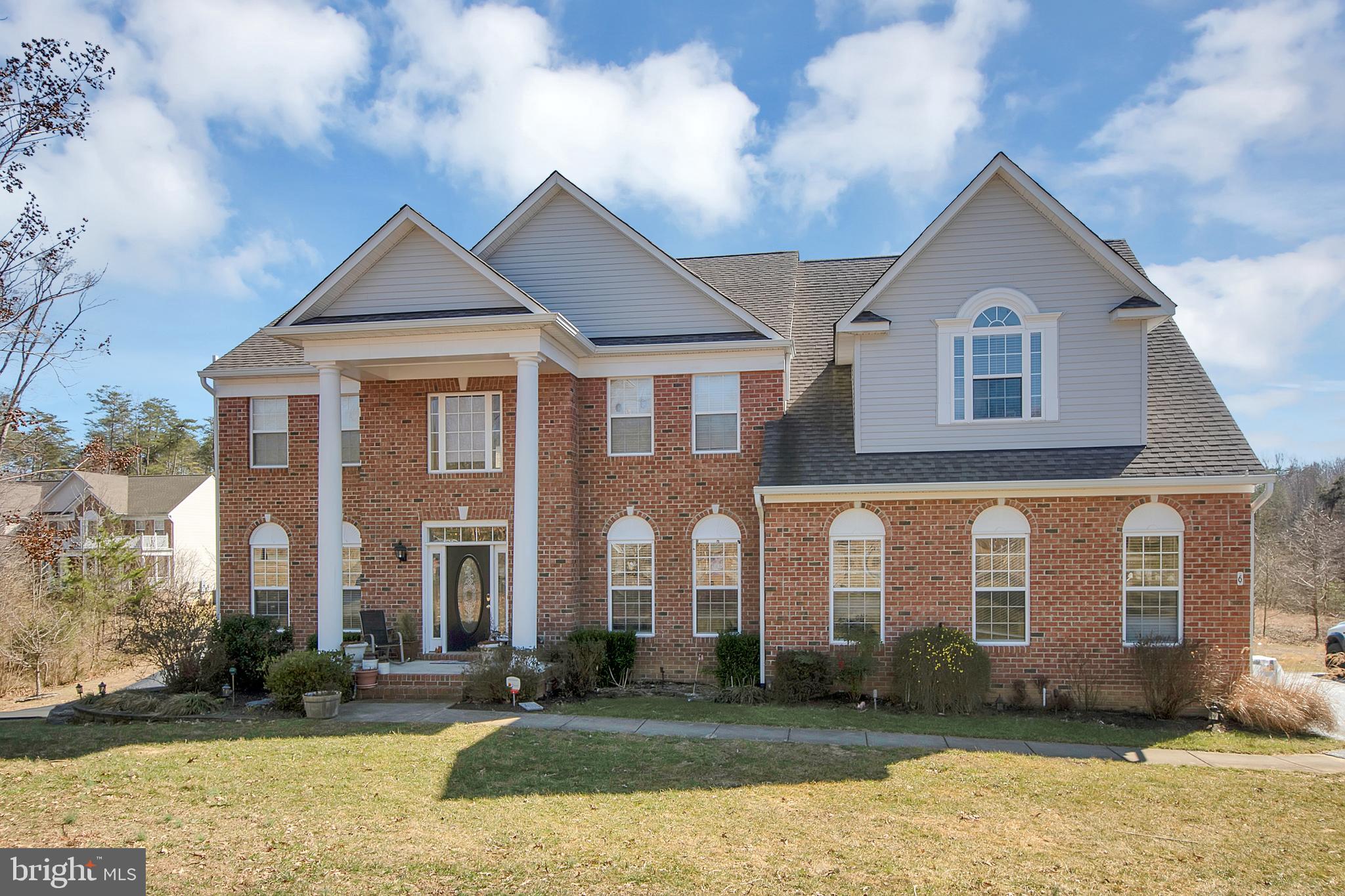 6 Johnson Mill Ridge Fredericksburg, VA 22406 - Photo 1 of 66 Stately Brick Front Colonial