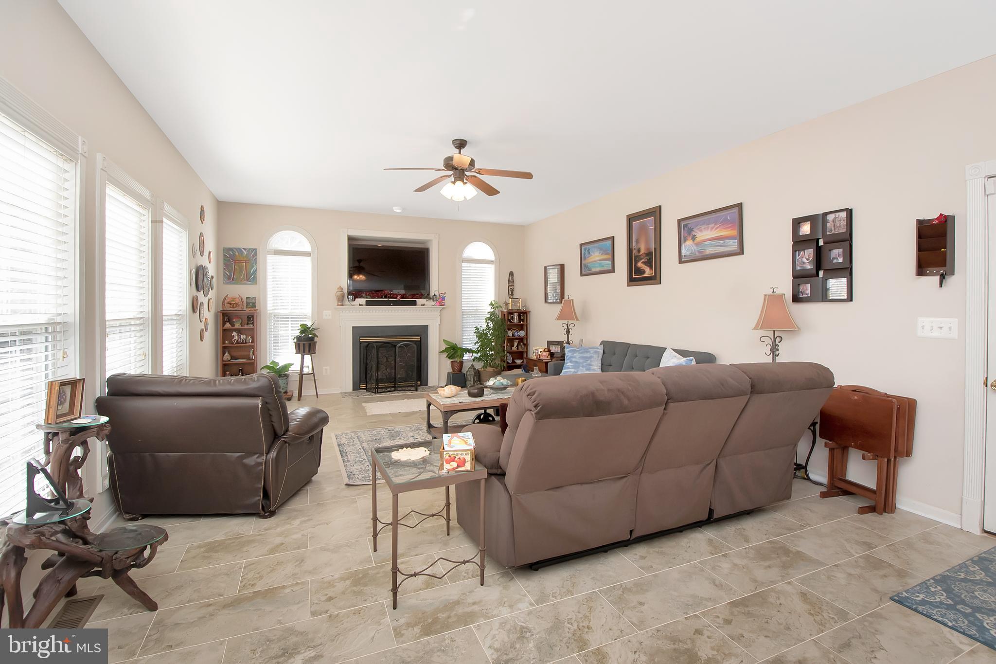 6 Johnson Mill Ridge Fredericksburg, VA 22406 - Photo 20 of 66 Spacious Family Room with Gas Fireplace