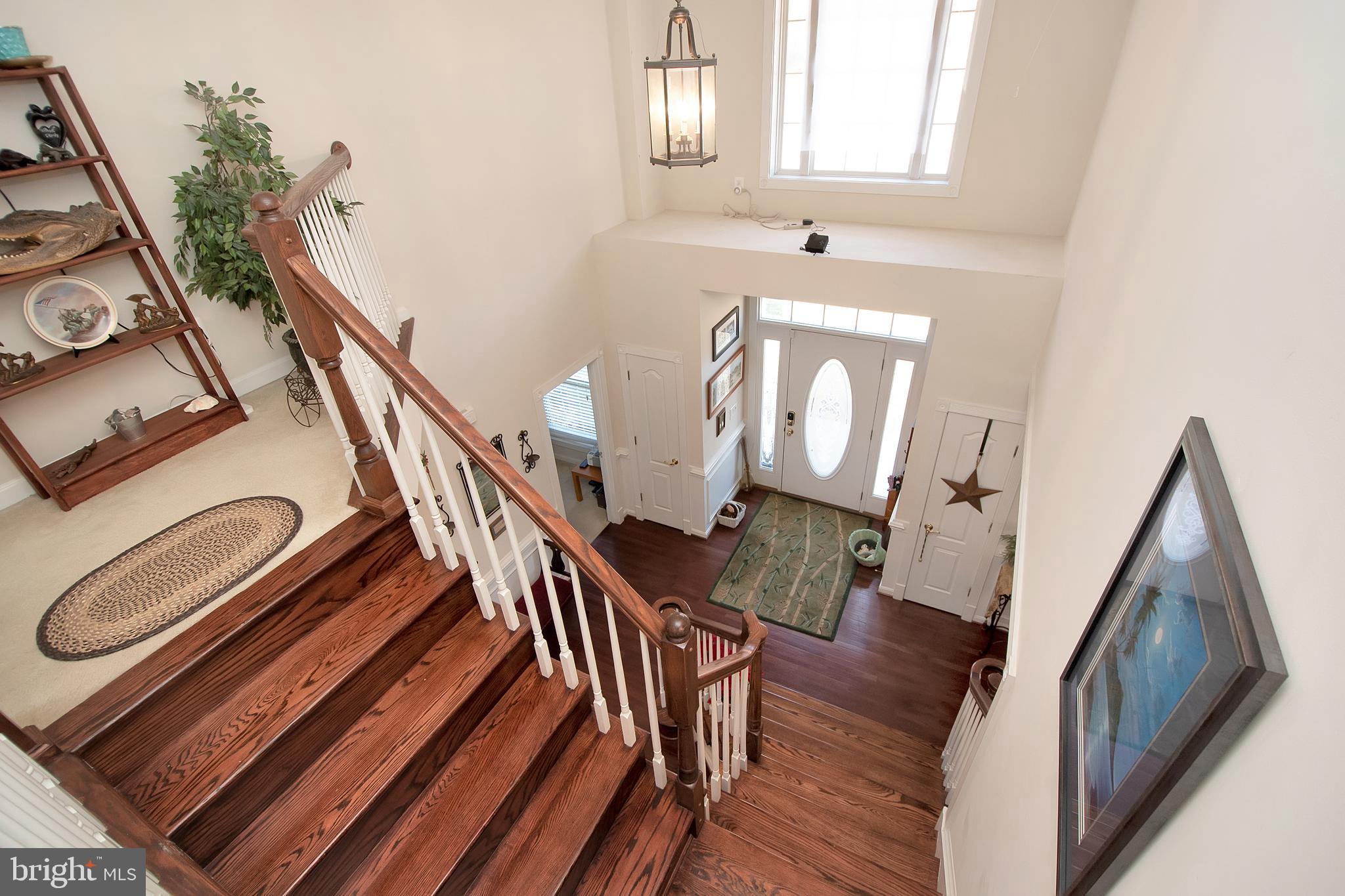 6 Johnson Mill Ridge Fredericksburg, VA 22406 - Photo 22 of 66 View from Upper Level to Open Foyer