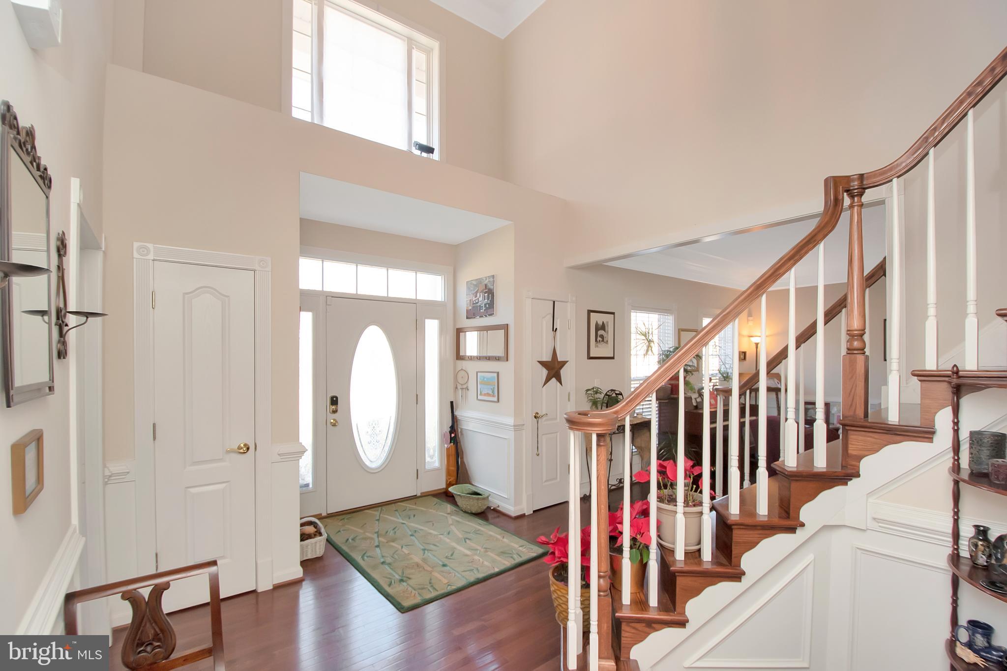 6 Johnson Mill Ridge Fredericksburg, VA 22406 - Photo 3 of 66 Spacious Foyer with 2 Coat Closets