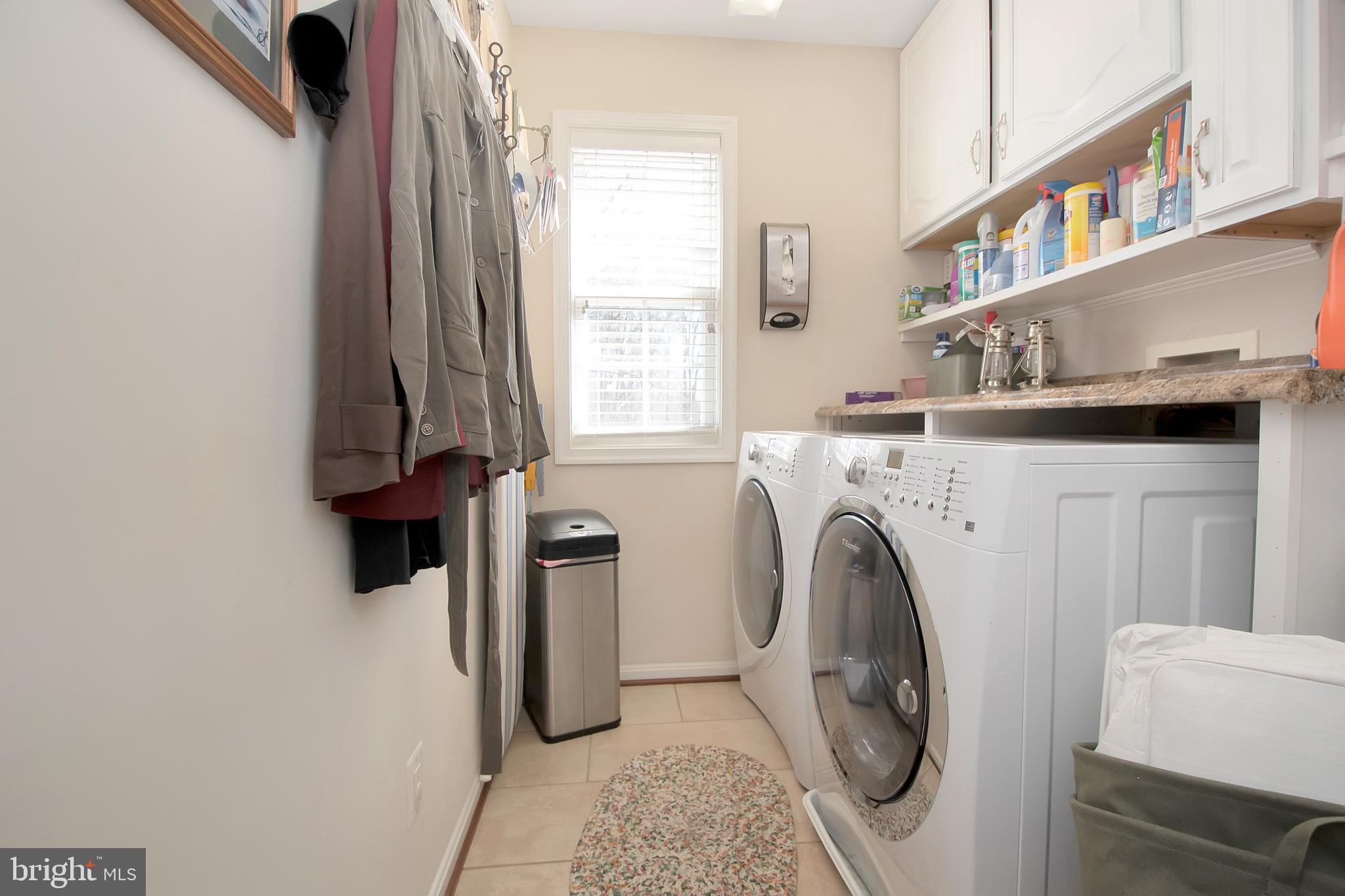 6 Johnson Mill Ridge Fredericksburg, VA 22406 - Photo 39 of 66 Upstairs Laundry with Utility Sink