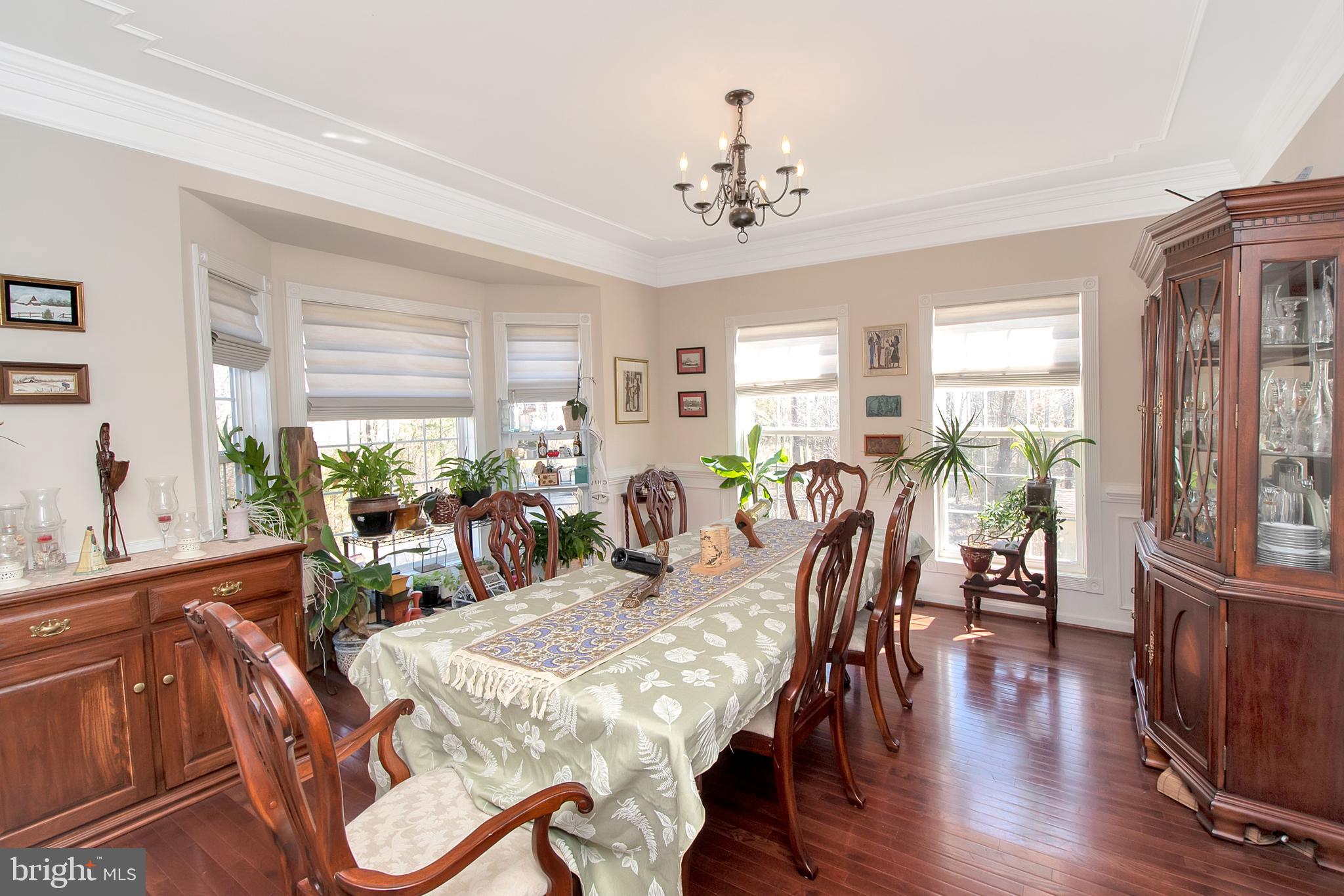 6 Johnson Mill Ridge Fredericksburg, VA 22406 - Photo 6 of 66 Formal Dining Room with Bay Window