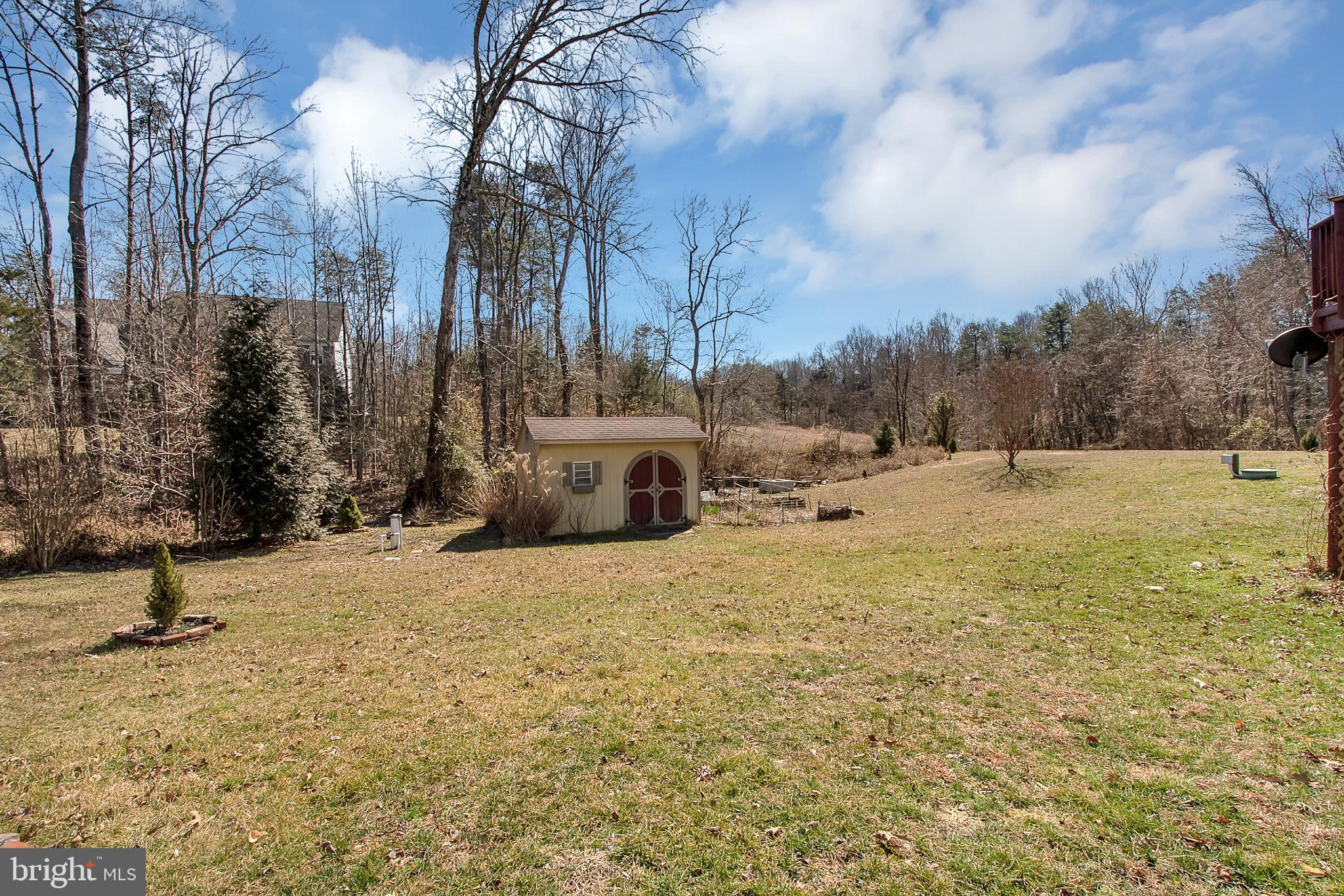 6 Johnson Mill Ridge Fredericksburg, VA 22406 - Photo 63 of 66 Back Yard with Shed