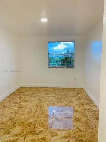 a view of empty room