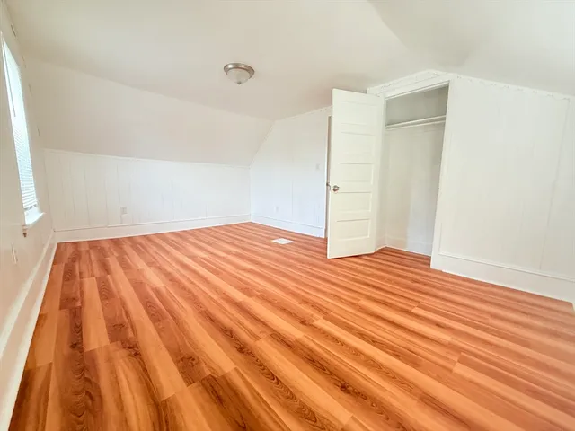 wooden floor in a room