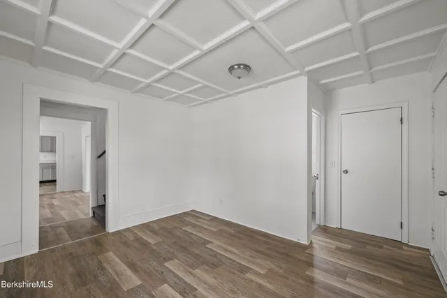 wooden floor in an empty room