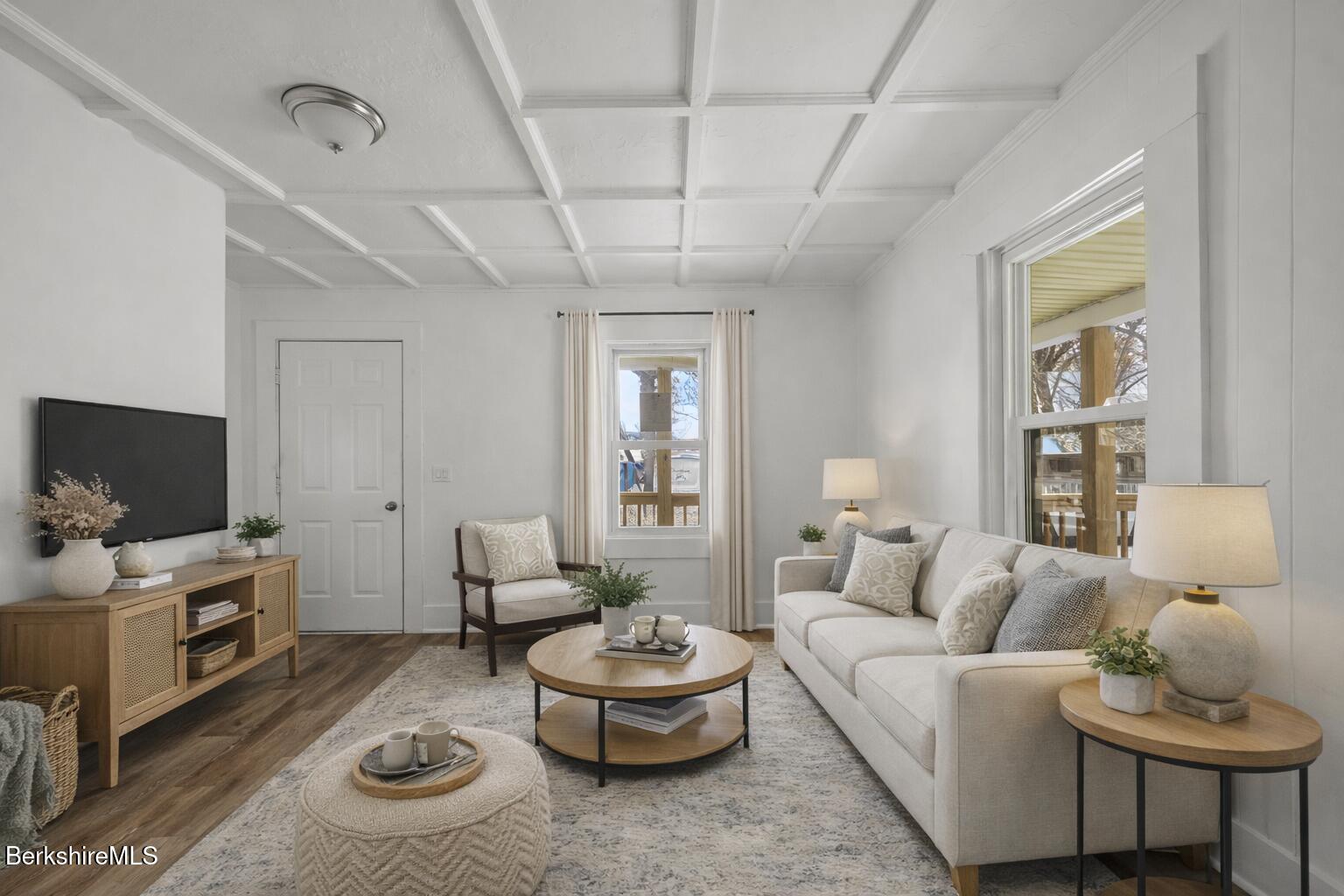 17 South Church Street Pittsfield, MA 01201 - Photo 6 of 27 Staged Livingroom