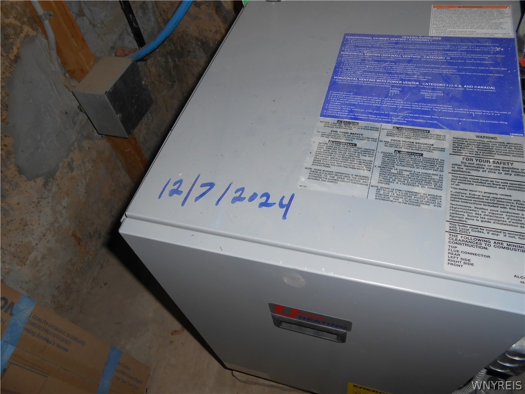 512 Eagle Street Ridgeway, NY 14103 - Photo 27 of 40 Boiler installed Dec. '24