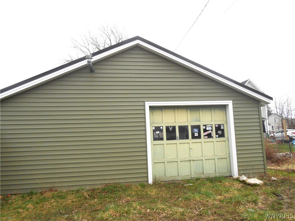512 Eagle Street Ridgeway, NY 14103 - Photo 33 of 40 Rear Door of Garage onto Alleyway