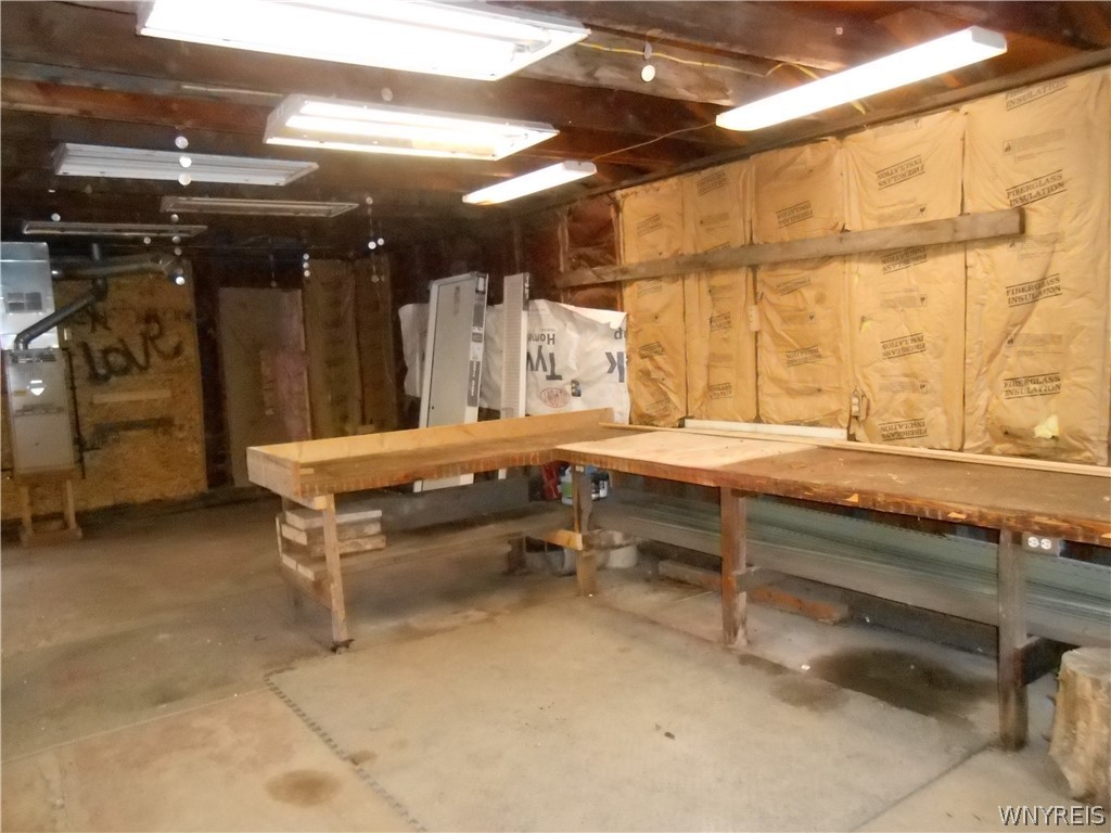 512 Eagle Street Ridgeway, NY 14103 - Photo 35 of 40 Shop Area in 3 bay Garage