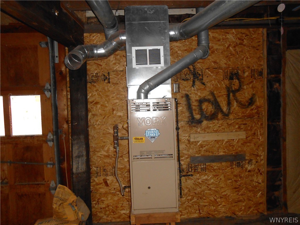 512 Eagle Street Ridgeway, NY 14103 - Photo 36 of 40 Furnace in Garage