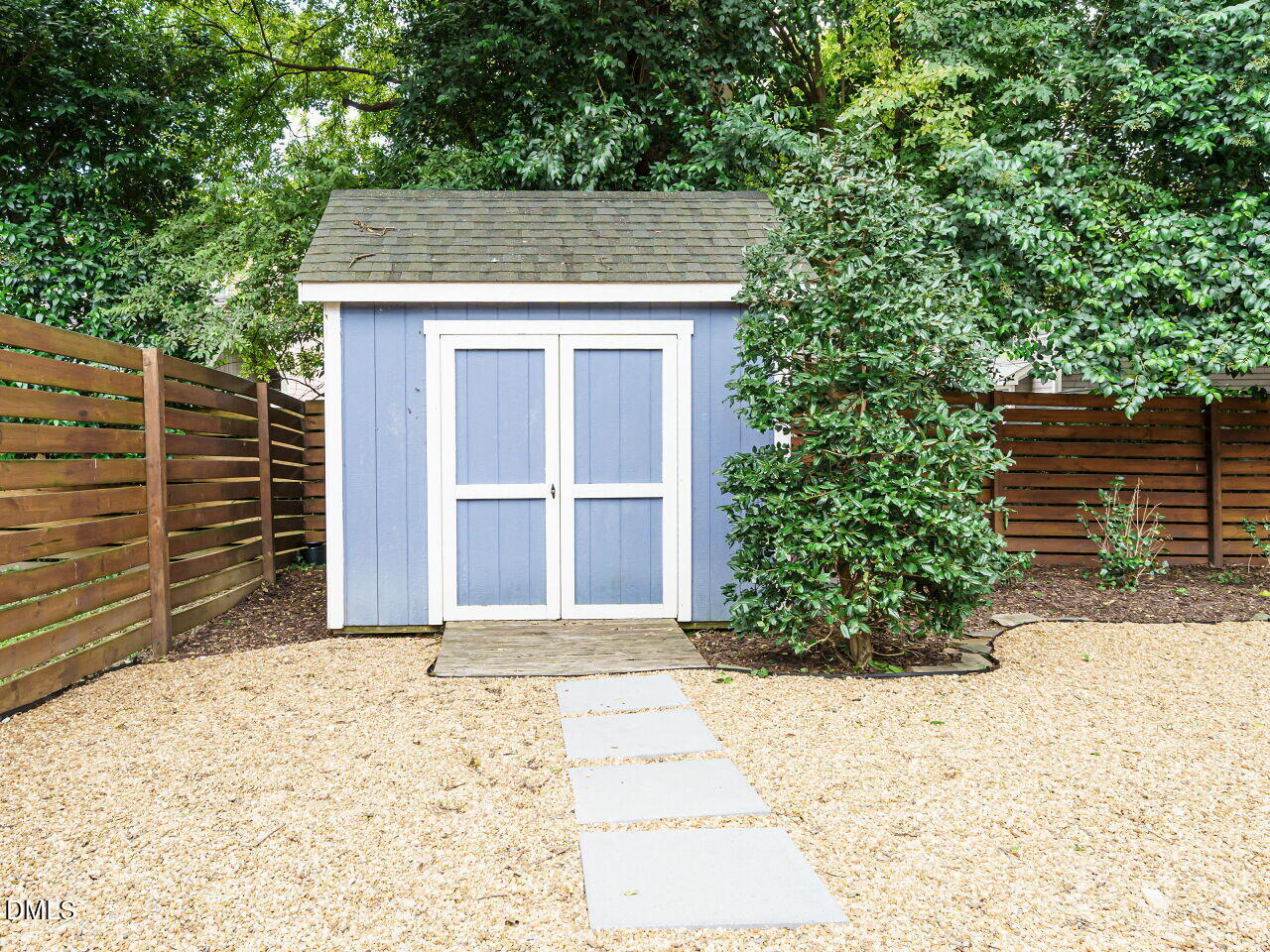 806 Postell Street Raleigh, NC 27601 - Photo 25 of 28 Backyard with shed