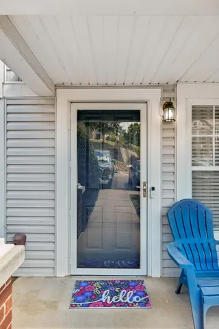 a view of entryway front of house