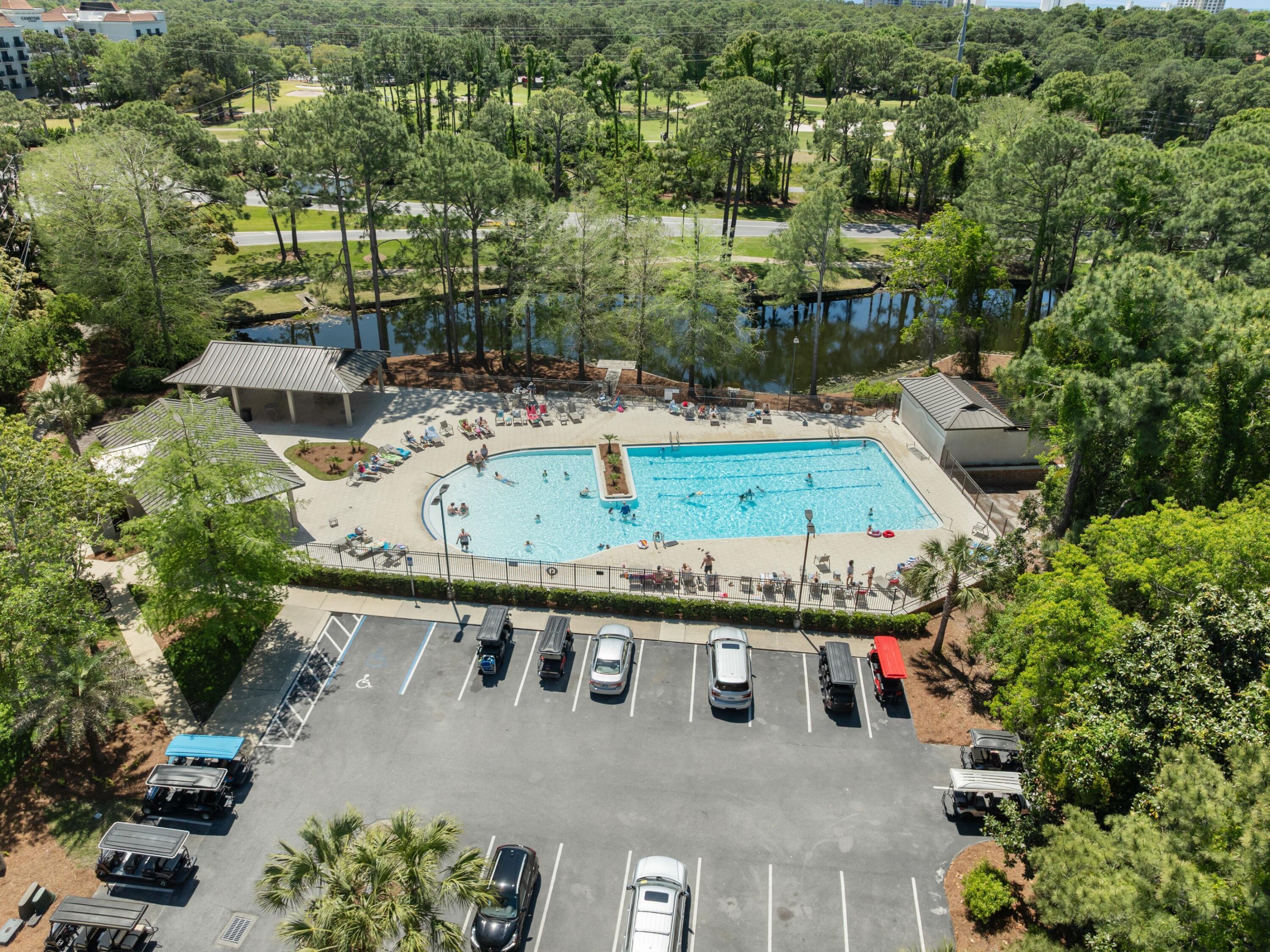 8855 Baypine Drive Miramar Beach, FL 32550 - Photo 45 of 49 an aerial view of a house with outdoor space