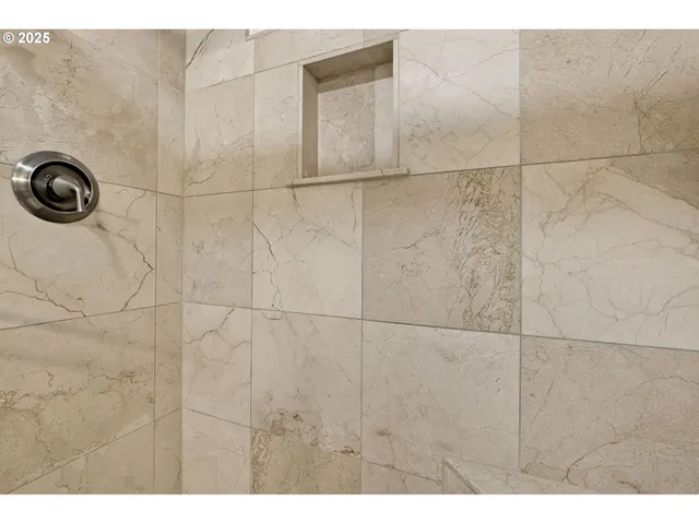 a close view of closet