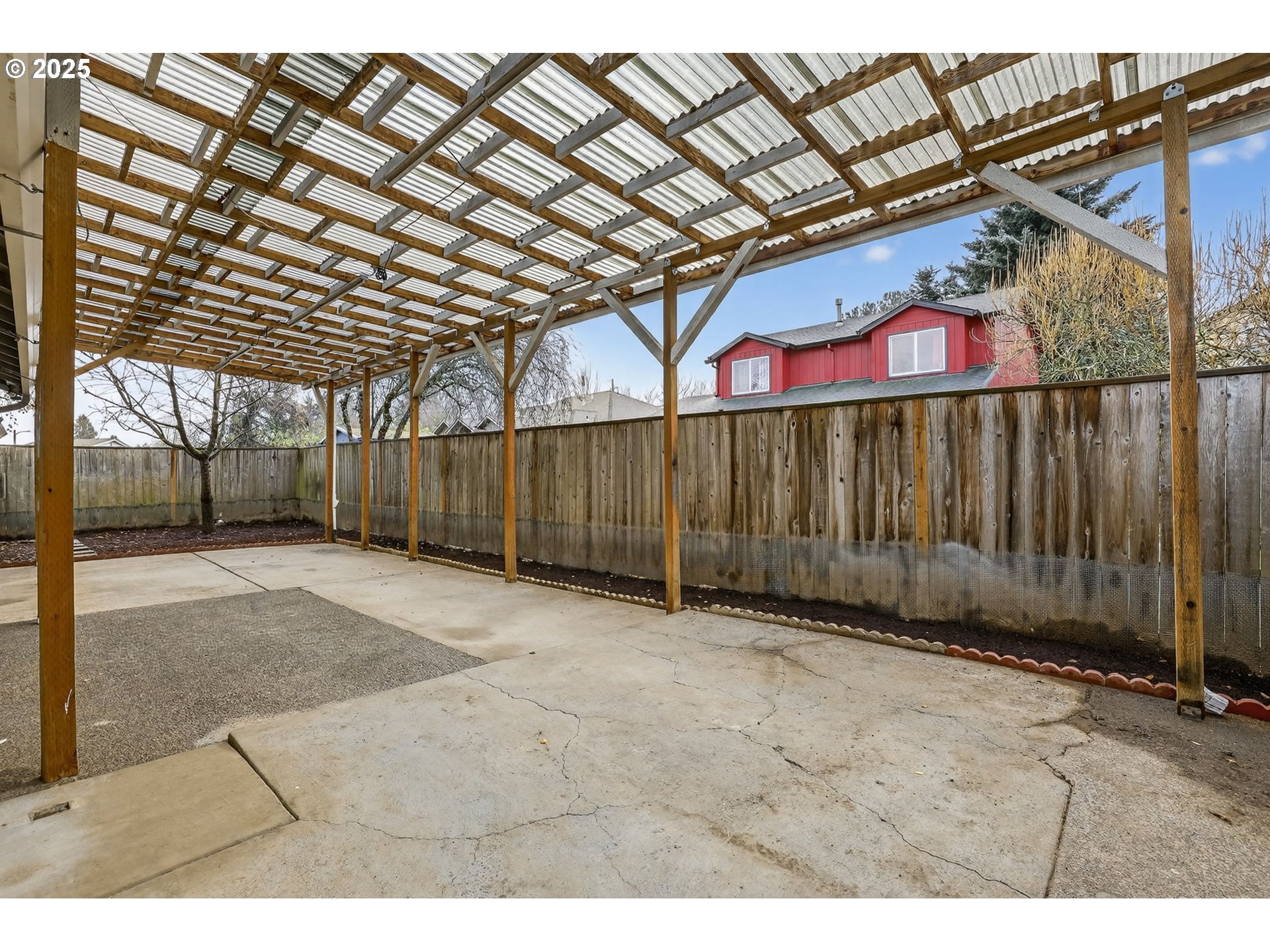 5118 Northeast Jarrett Street Portland, OR 97218 - Photo 34 of 46 a view of a backyard