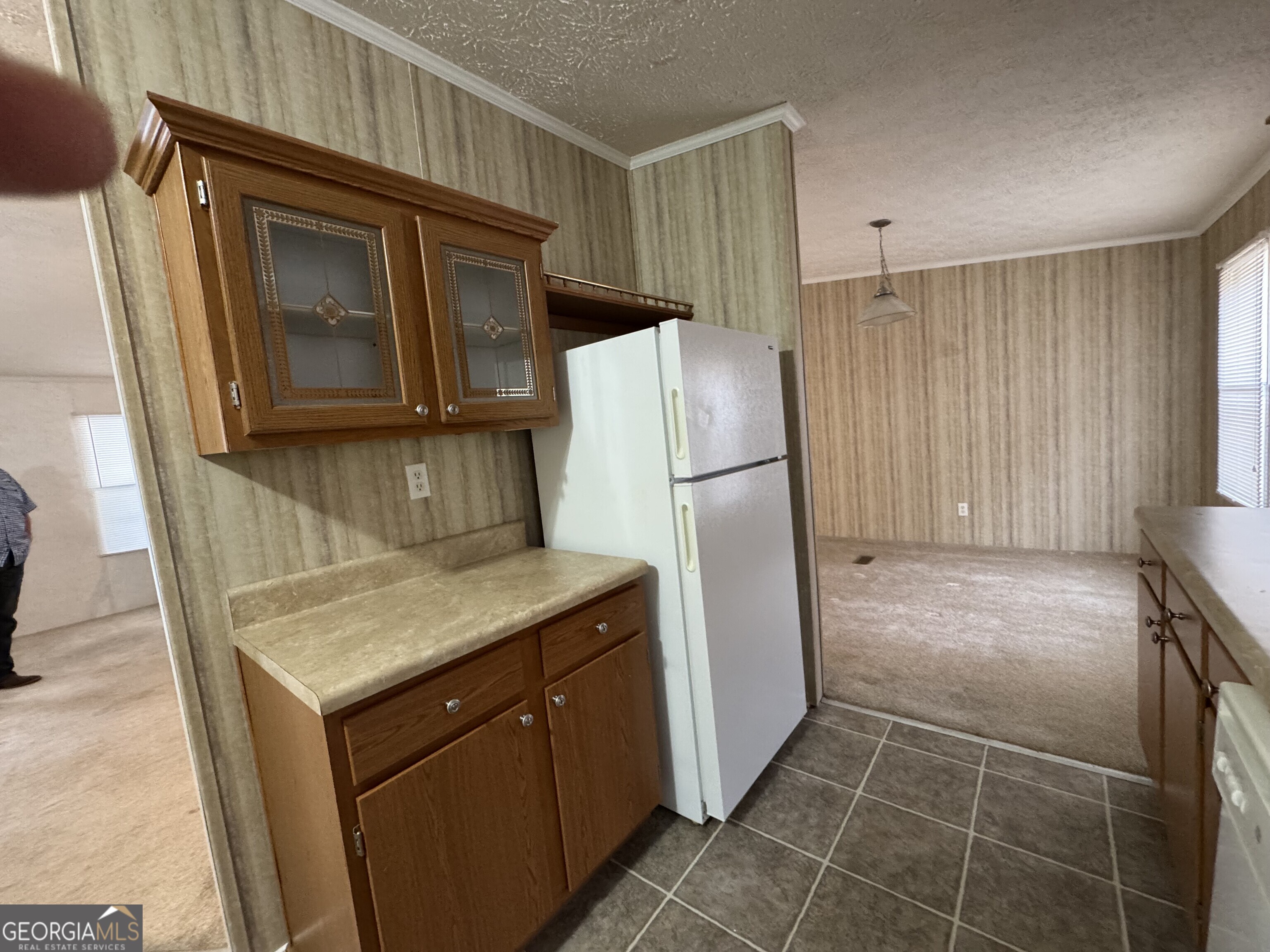 2278 Providence Church Road Lavonia, GA 30553 - Photo 12 of 16 a kitchen with a refrigerator sink and cabinets