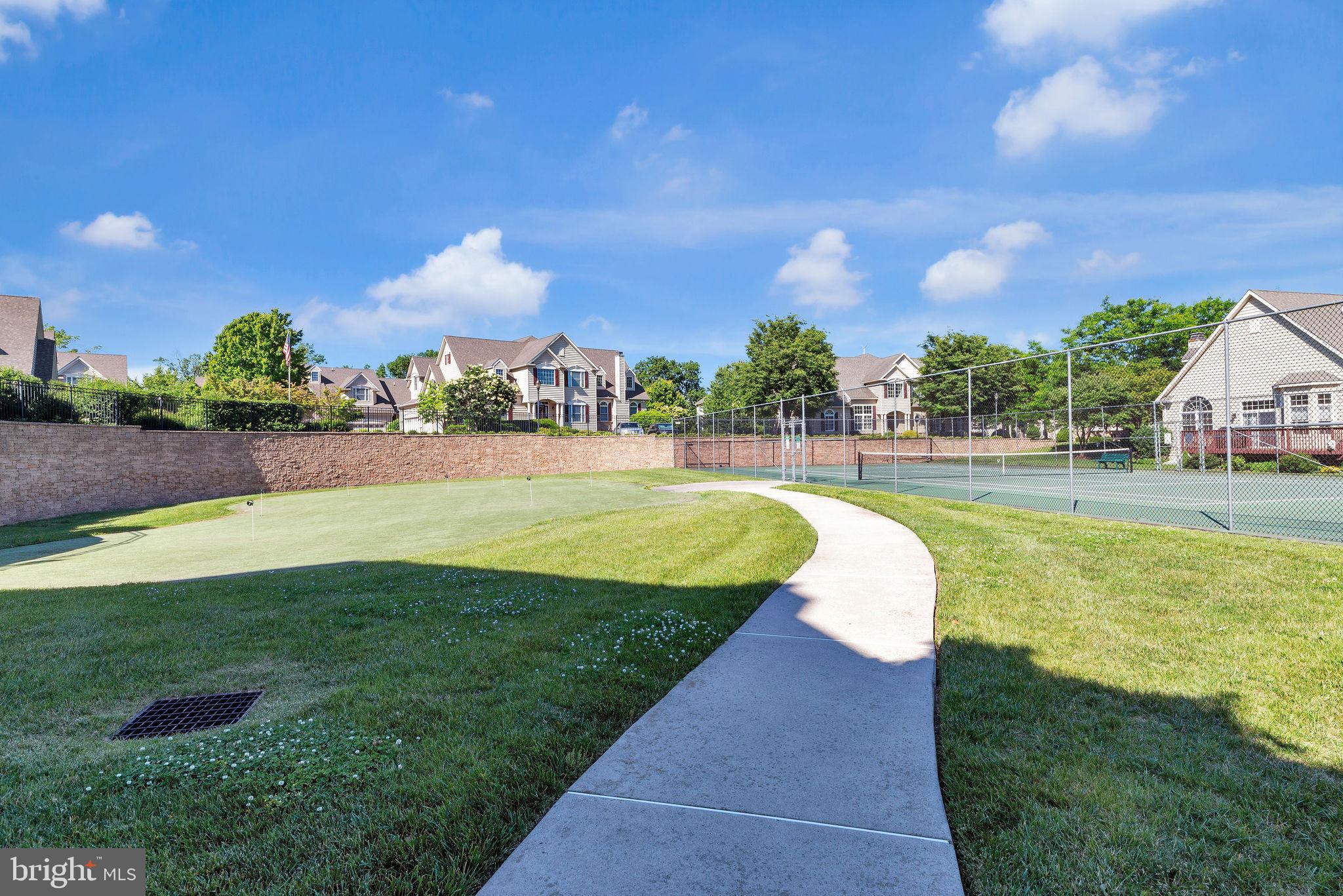 401 West Kennedy Road, Unit 209 North Wales, PA 19454 - Photo 50 of 54 Tennis Court and Putting Green