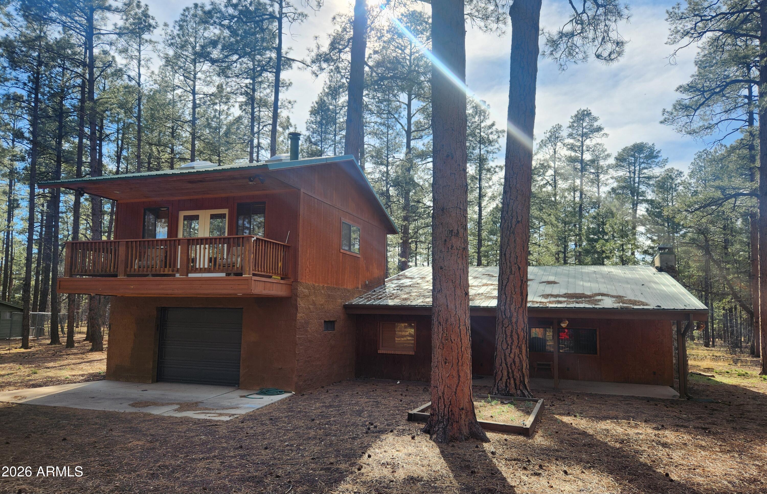 a view of house with outdoor space