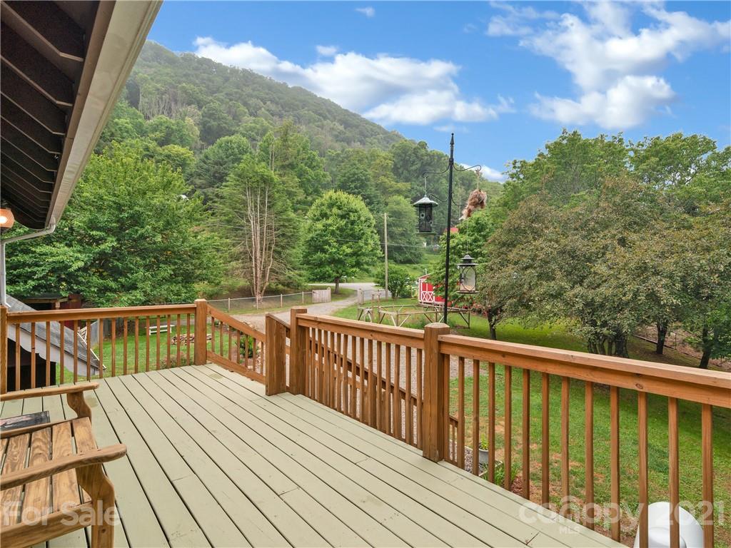 920 Hall Top Road Waynesville, NC 28786 - Photo 4 of 36 a view of balcony with furniture