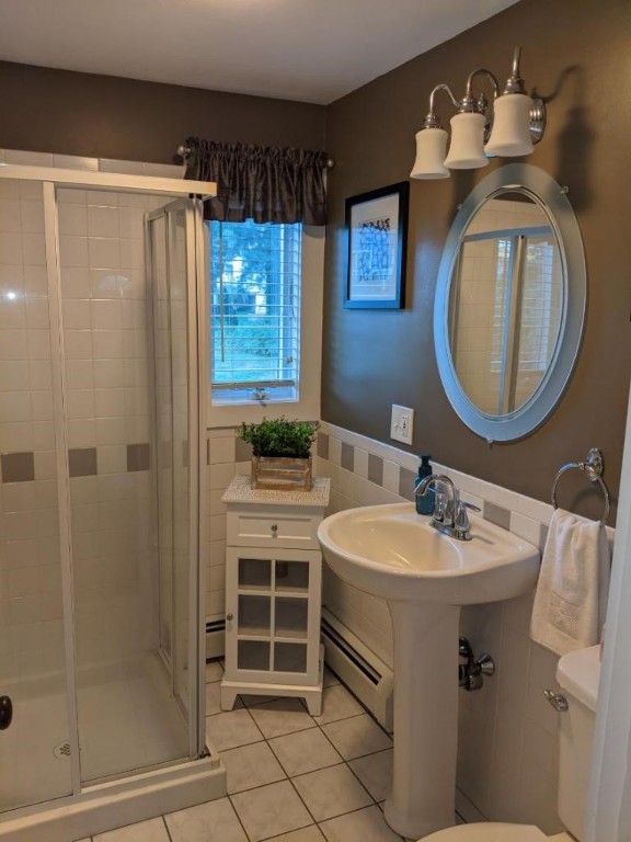 10 Orchard Valley Drive Cranston, RI 02921 - Photo 18 of 31 Tiled bath with shower stall