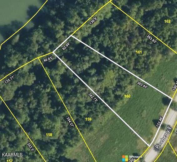 164 Pineberry East Road, Unit LOT 160 Oak Ridge, TN 37830 - Photo 8 of 34 Aerial from CRS - Lot 160 #3 C