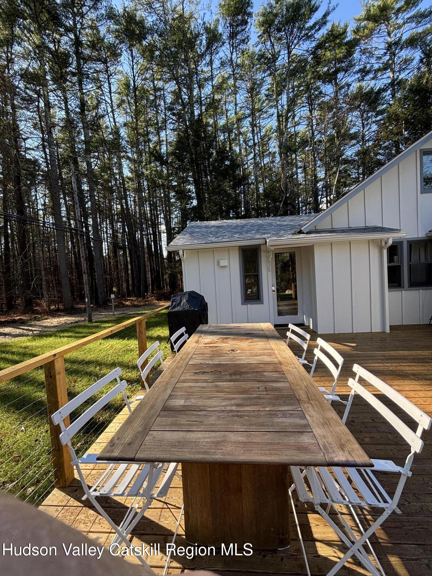 299 Wittenberg Road Woodstock, NY 12409 - Photo 48 of 49 a view of a backyard with a swimming pool