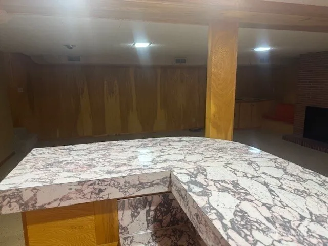 a view of a livingroom with a wooden floor