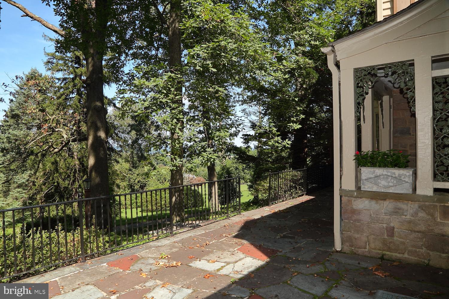 1105 Windsor Road Red Lion, PA 17356 - Photo 62 of 70 Stone and slate terrace overlooks the valley below